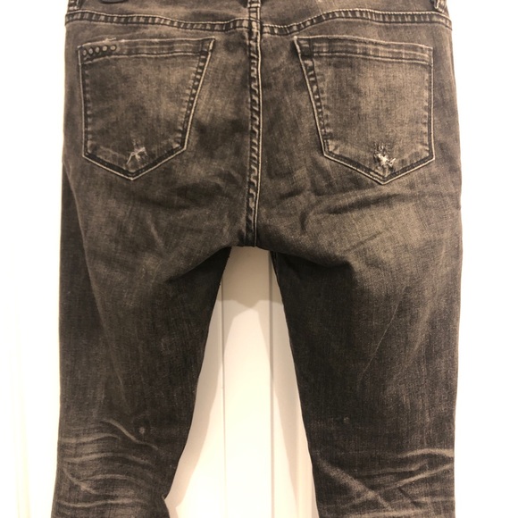 Blank NYC Charcoal Distressed Jeans - Picture 4 of 4